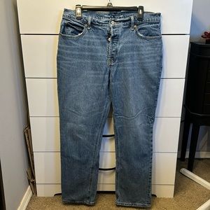 Women’s Old Navy - Slouchy Straight High Rise Jeans